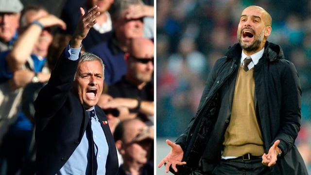 Jose Mourinho & Pep Guardiola