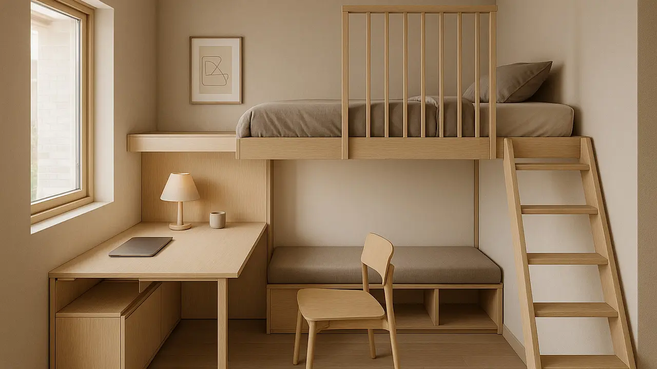 Inspirasi Desain Kamar Mezzanine di Rumah Minimalis, Hemat Ruang Tapi Tetap Estetik