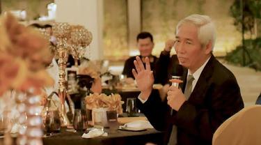 Investor kawakan, Lo Kheng Hong hadir dalam acara makan malam Sinarmas Sekuritas dengan nasabahnya pada Selasa, 21 Desember 2021. (Foto: Sinarmas Sekuritas)