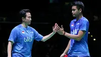 Ganda campuran Indonesia, Tontowi Ahmad/Liliyana Natsir, bakal berhadapan dengan Chris Adcock/Gabrielle Adcock, di perempat final All England 2017, Jumat (10/3/2017). (Humas PBSI)