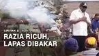 Tak terima dengan razia ponsel, ratusan narapidana di Lapas Kelas II B Merauke, Papua Selatan, membakar gedung kantor lapas Jumat pagi. Kericuhan membuat sejumlah warga binaan mencoba melarikan diri, namun berhasil ditangkap petugas gabungan.