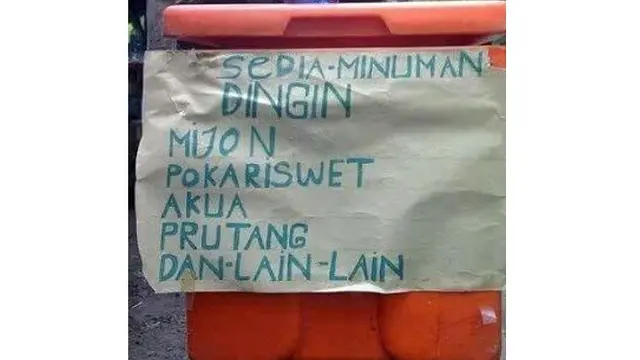 5 Potret Salah Tulis Bahasa Inggris Ini Bikin Tepuk Jidat