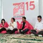 Pakar komunikasi dan pegiat media sosial Ade Armando resmi bergabung ke Partai Solidaritas Indonesia (PSI) pada Selasa (11/4/2023). (Foto: Winda Nelfira/Liputan6.com).