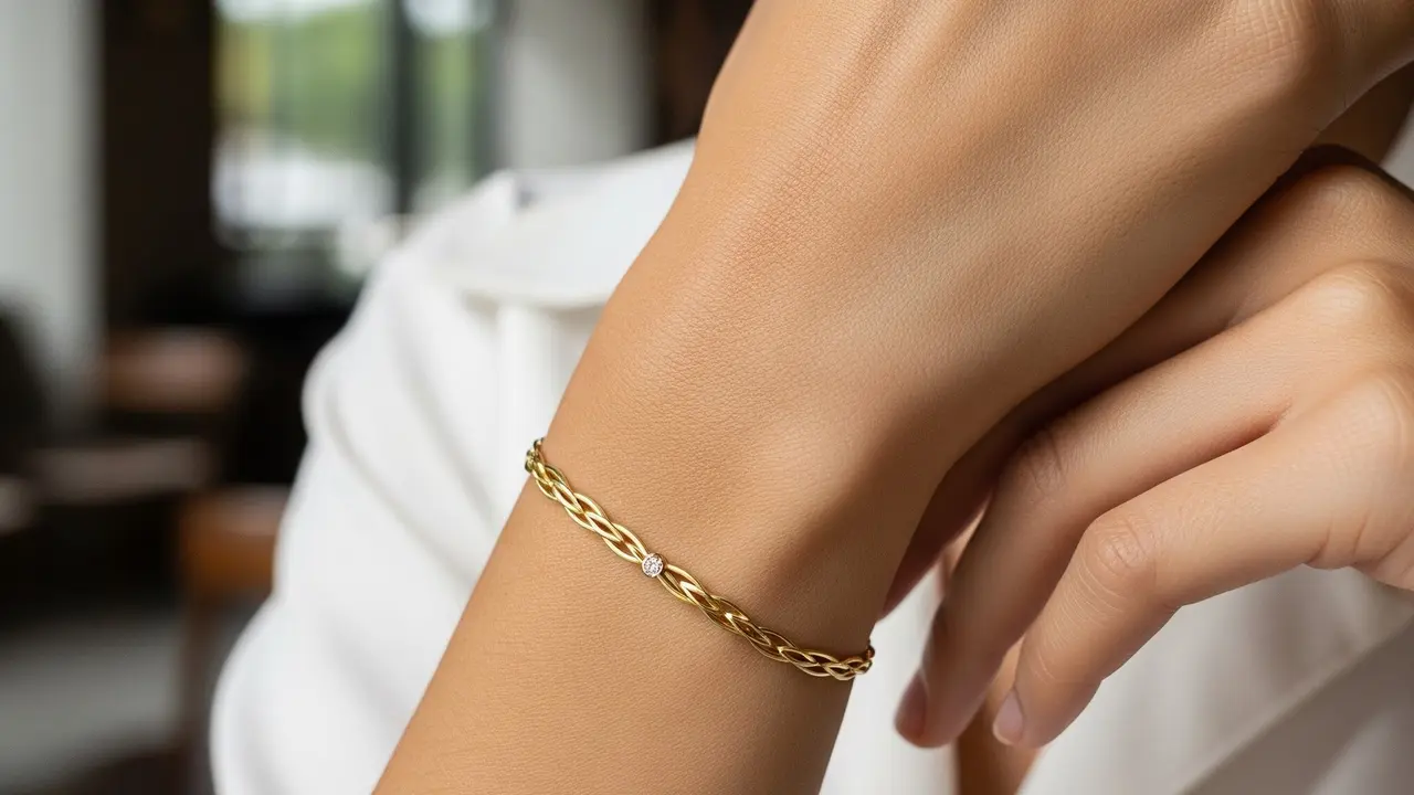9 Model Gelang Emas Simple tapi Mewah Tren 2026, Wajib Dimiliki untuk Tampil Elegan