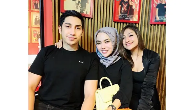 Medina Zein Positif Amfetamin, Ini 7 Potret Kedekatannya dengan Keluarga Azhari