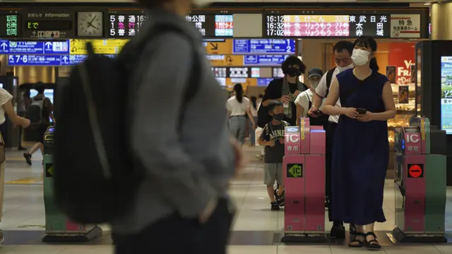 FOTO: Tokyo Darurat Virus Corona COVID-19