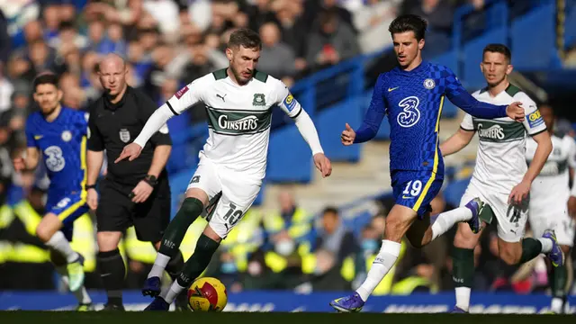 FOTO: Chelsea Susah Payah Kalahkan Plymouth Argyle di Piala FA