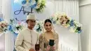 Pratama Arhan dan Azizah Salsha tampil serasi dengan mengenakan pakaian pernikahan bernuansa coklat bronze saat akad nikah. [@pratamaarhan_226]