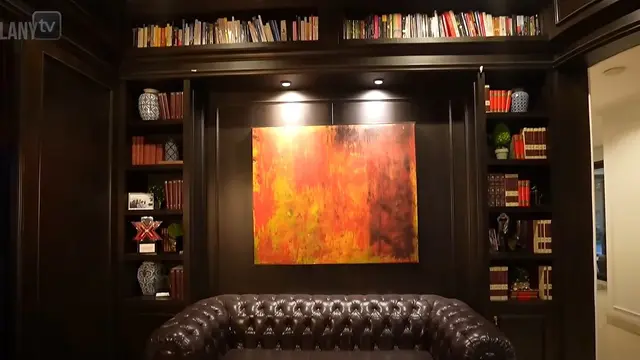 Potret ruang kerja Ashraf di rumah mewah BCL (Sumber: YouTube/Taulany TV)