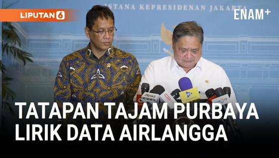 Tatapan Tajam Purbaya Lirik Data Airlangga, Minta Jawab Pertanyaan Wartawan Soal Pajak