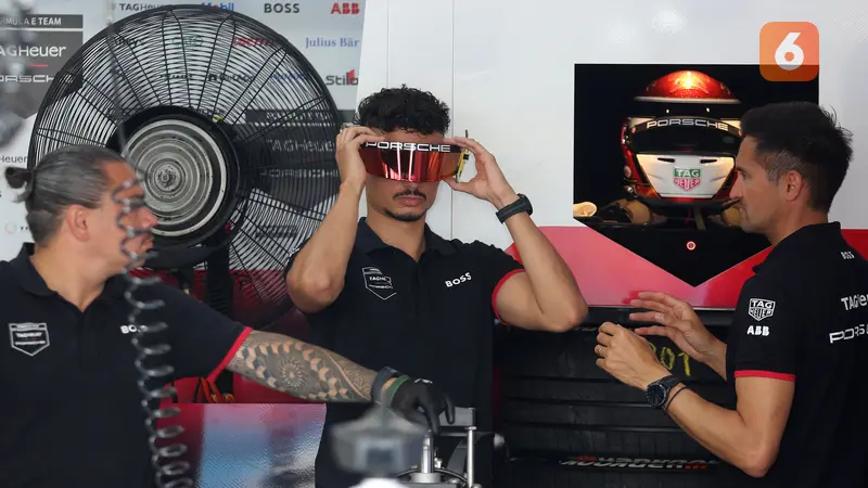 Foto: Sambut Race Kedua di Jakarta E-Prix 2023, Bagini Persiapan Sang Juara Bertahan Pascal Wehrlein