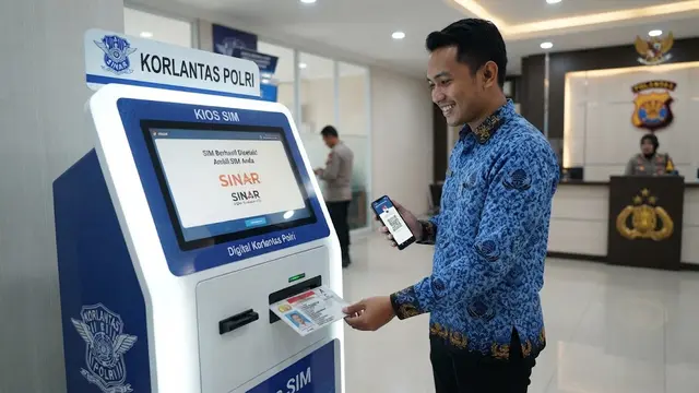 Cara Cetak SIM Sendiri Lewat Aplikasi SINAR dan Kios SIM