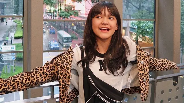 6 Potret Cut Keysha, Adik Beby Tsabina yang Tak Kalah Cantik
