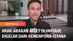 Kirab atau arak-arakan para atlet dan peraih medali Olimpiade Paris 2024, hari ini digelar di Jakarta, nantinya atlet akan diarak dari Kantor Kemenpora menuju Istana Negara.