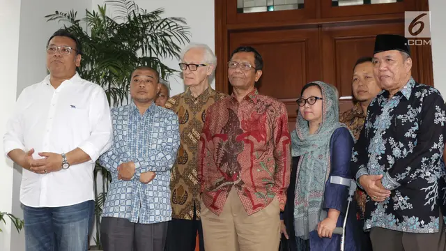Mahfud MD dan Gerakan Suluh Kebangsaan Sambangi Kediaman Megawati