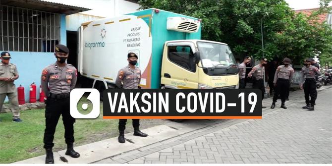 VIDEO: Vaksin Covid-19 Tiba di Berbagai Daerah