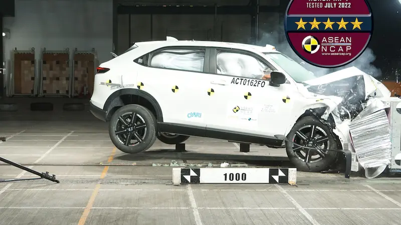 All New Honda HR-V dan BR-V Dapat Rating Keselamatan Tertinggi di ASEAN NCAP (Ist)