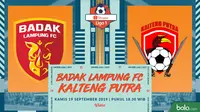 Shopee Liga 1 - Badak Lampung FC Vs Kalteng Putra (Bola.com/Adreanus Titus)