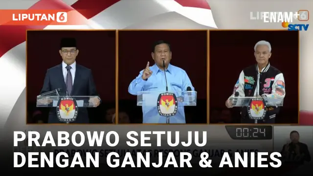 Tanggapi Ganjar dan Anies, Prabowo: Masuk Akal