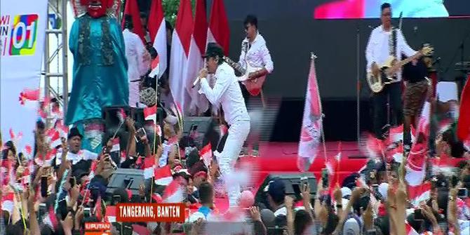 Jokowi-Ma'ruf Amin Hadiri Kampanye Akbar di Tangerang