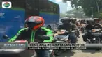 Pembatasan sepeda motor di jalan protokol Ibukota mulai diuji coba. Apa kata pengguna jalan?
