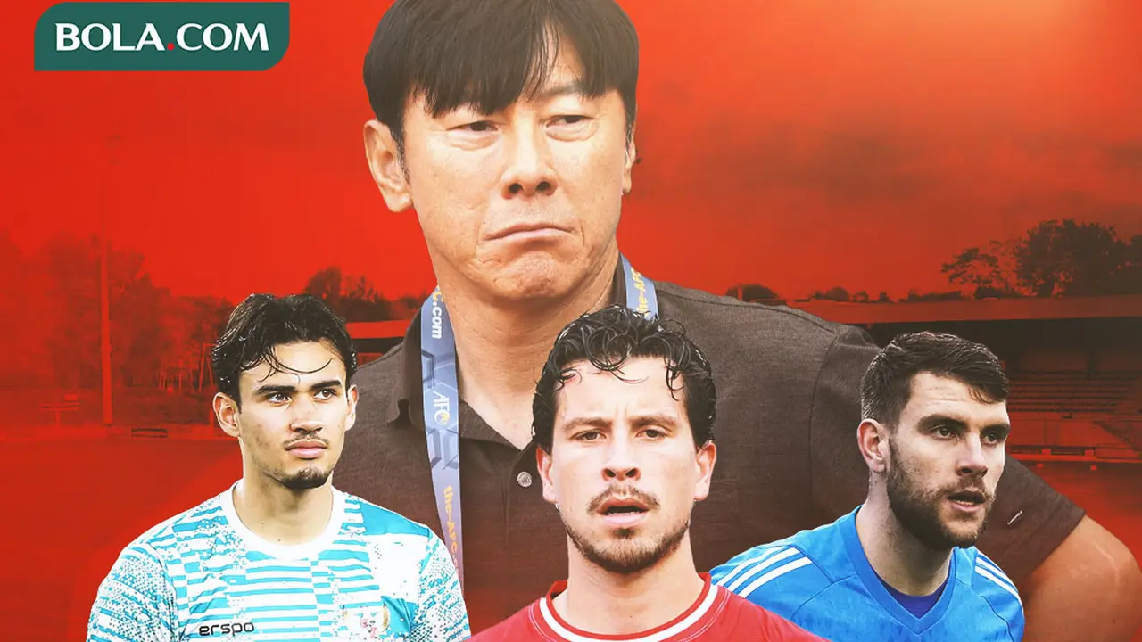 Ilustrasi - Maarten Paes, Thom Haye, Nathan Tjoe-A-On, Shin Tae-yong