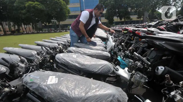 Bareskrim Polri Ungkap Kasus Penggelapan dan Penadahan Motor Jaringan Internasional