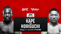 Jadwal UFC Fight Night di Vidio. (doc. vidio)