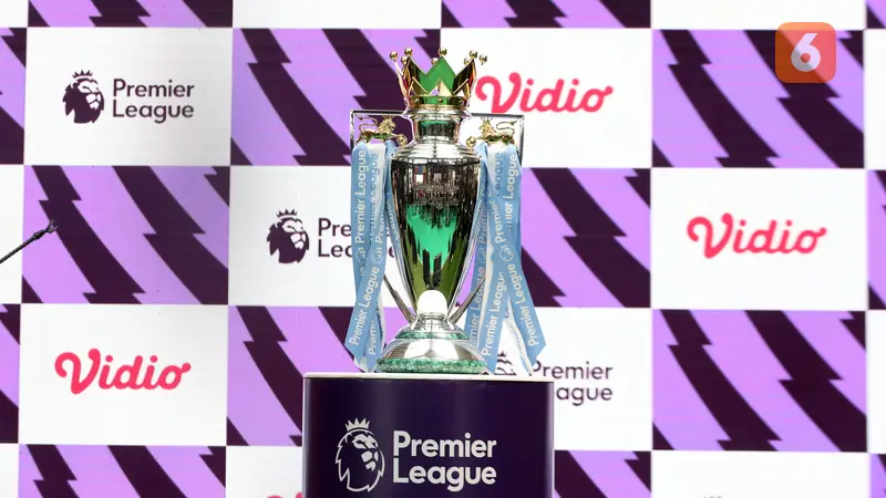 Foto: Vidio Hadirkan Trofi Asli dalam Premier League Fan Festival