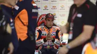 MotoGP Valencia: Marquez Jatuh Lagi, Dovizioso Ogah Tertipu
