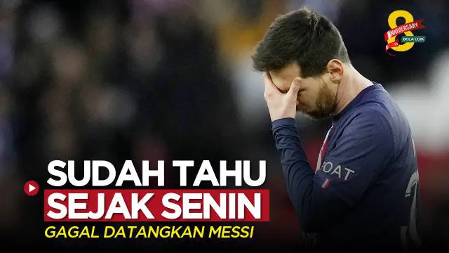Berita video Barcelona mengumumkan bahwa mereka sudah tahu gagal datangkan Lionel Messi sejak Senin, 5 Juni 2023