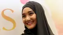 Penyanyi berjilbab ini bermain bersama pemain senior seperti, Mathias Muchus, Ade Irawan, dan Fauzi Baadila. (Andy Masela/Bintang.com)