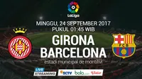 La Liga 2017 Girona Vs Barcelona (Bola.com/Adreanus Titus)