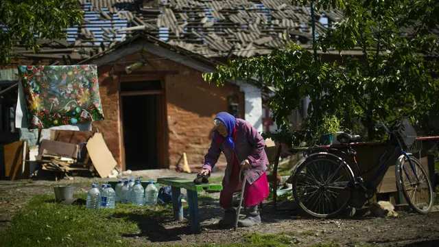 Roket Rusia Hantam Kota Pokrovski di Ukraina Timur