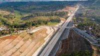 Pembangunan Jalan Tol Cileunyi-Sumedang-Dawuan (Cisumdawu) sepanjang 60,47 kilometer (km). Dok Kementerian PUPR