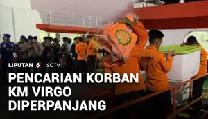 Pencarian Korban KM Virgo Diperpanjang 7 Hari