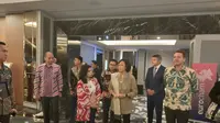 Menteri Keuangan (Menkeu) Sri Mulyani Indrawati dalam Indonesia-Europe Investment Summit 2023, di Jakarta, Kamis (30/11/2023). (Arief/Liputan6.com)