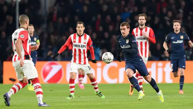 PSV Eindhoven vs Atletico Madrid