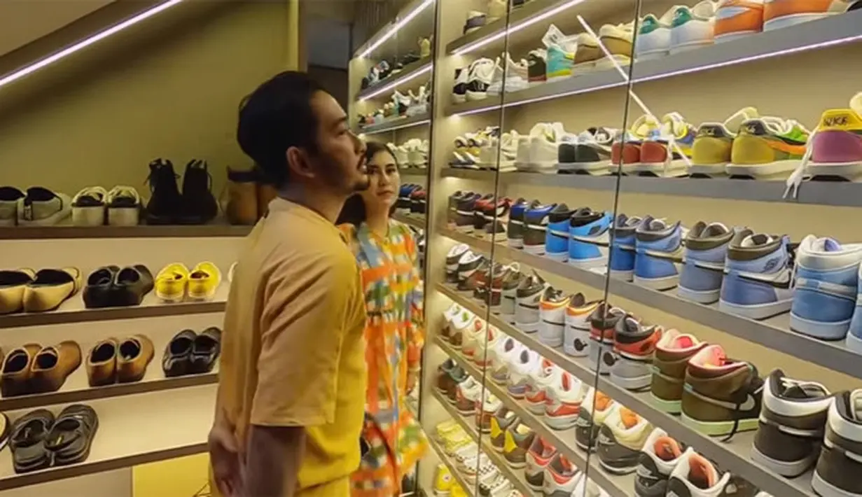 Rumah baru Syahnaz Sadiqah dan Jeje Govinda (Youtube/ Jeje & Nanas Channel)