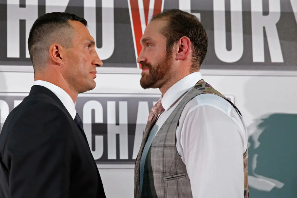 Wladimir Klitschko dan Tyson Fury