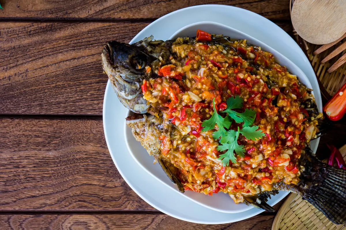 ikan pisro pedas