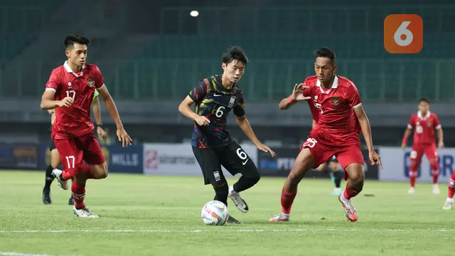 Timnas Indonesia U-17 vs Timnas Korea Selatan U-17