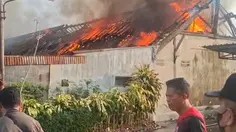 Kebakaran Asrama Polisi Solo, 12 Rumah Hangus