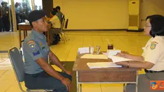 Citizen6, Surabaya: Rangkaian seleksi penerimaan yang pasti menguras tenaga dan memeras otak ini akan diakhiri dengan sidang Penentuan Akhir (Pantuhir) yang akan digelar di Mako Kodikopsla, Ujung Surabaya pada, Jumat (28/9). (Pengirim: Penkobangdikal)