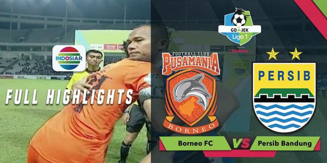 VIDEO: Highlights Liga 1 2018, Borneo FC Vs Persib 0-1