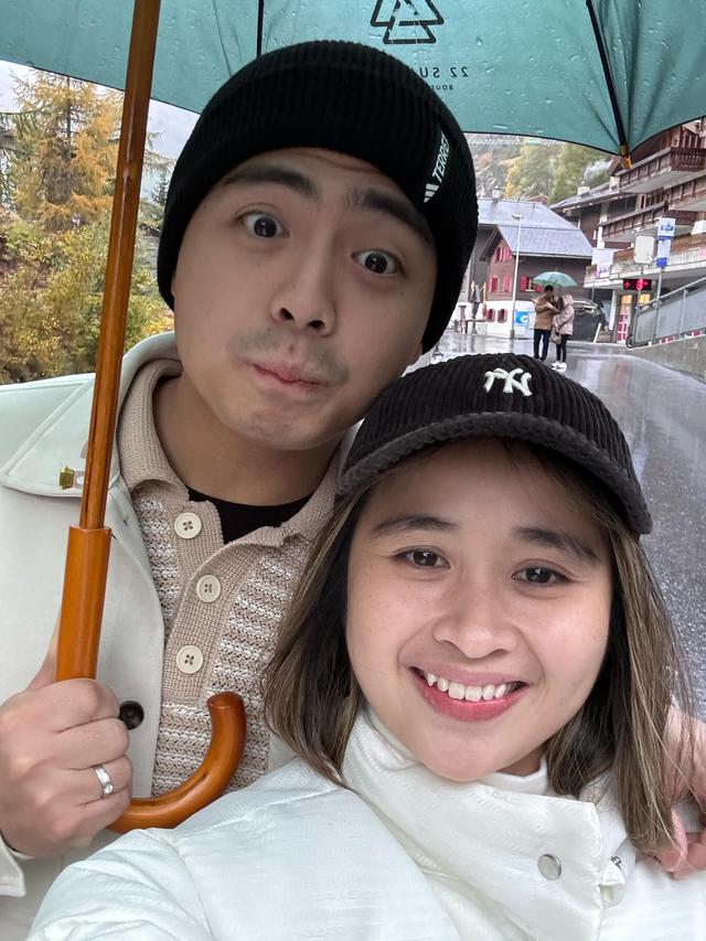 Wujudkan Impian, Ini 7 Potret Gritte Agatha dan Suami Bulan Madu ke Swiss