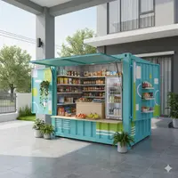 Inspirasi Warung Sembako Terbuka di Teras Rumah yang Hemat Tempat/Gemini AI