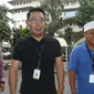Ridwan Kamil dan Uu Ruzhanul Ulum mengikuti tes kesehatan di Paviliun Parahyangan RSUP Hasan Sadikin, Kota Bandung, Kamis (11/1/2018). (Liputan6.com/Huyogo Simbolon)