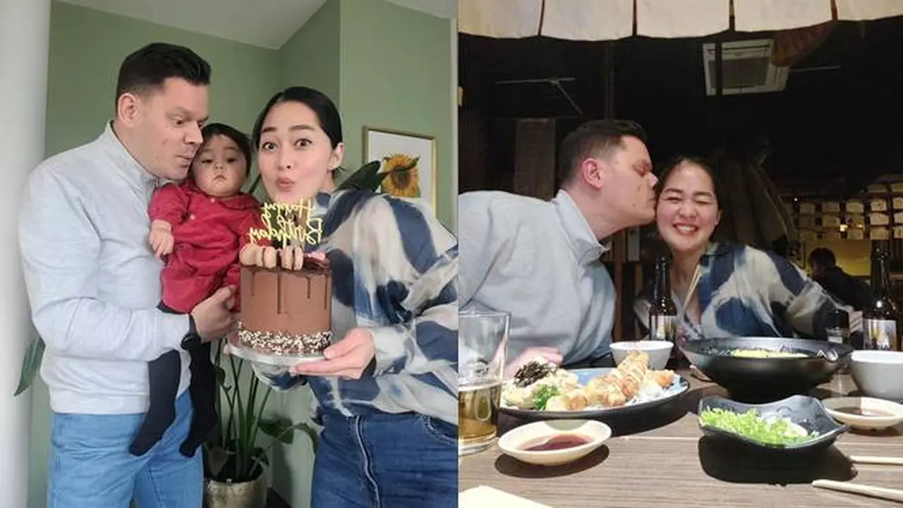 6 Momen Perayaan Ultah Gracia Indri ke 34, Quality Time Bareng Suami