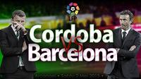 Cordoba vs Barcelona (bola.com/samsulhadi)